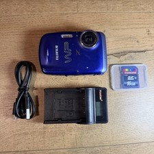 Fujifilm FinePix Z Series Z33WP 10.0MP Digital Camera - Blue  SD Card