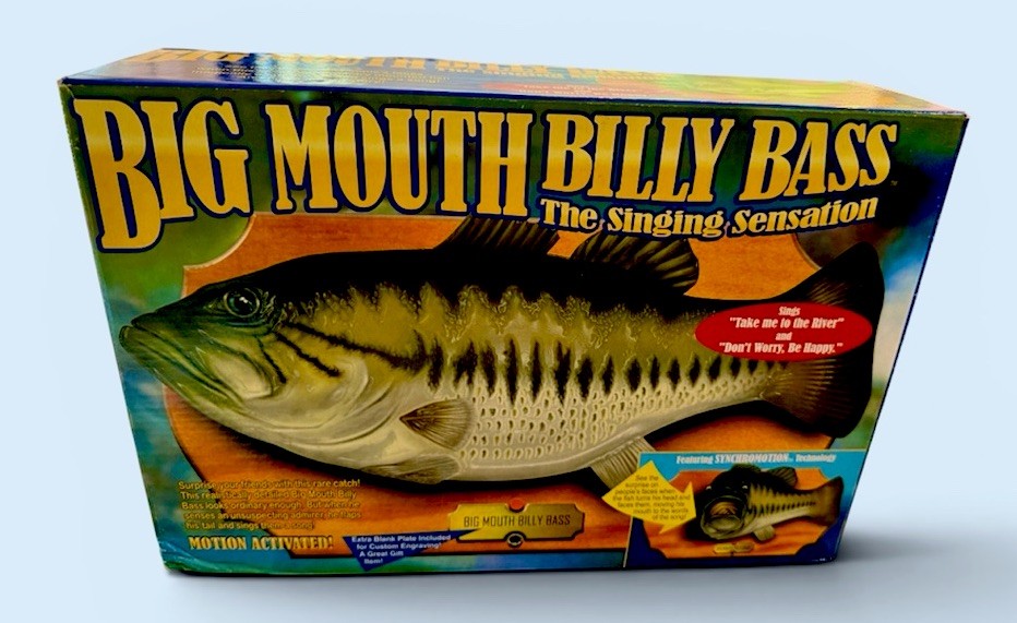 Vtg Big Mouth Billy Bass The Singing Talking Fish Gemmy Don't