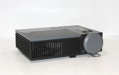 Dell 1610HD Projector 3500 ANSI LUMENS 3D-Capable 1640 Lamp Hours No Remote