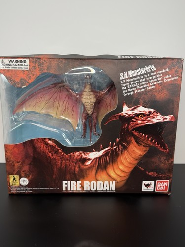 2012 BANDAI SH MONSTERARTS FIRE RODAN Godzilla Monster FIRST RELEASE ...
