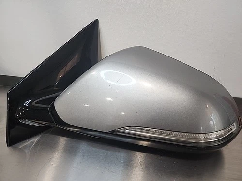 15-17 Hyundai Sonata Left Driver Mirror 87610-C2070 12PIN No Glass W/Blind Spot 