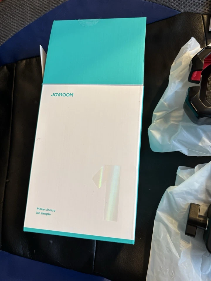 JOYROOM JR-ZS288 Montaje para teléfono motocicleta/bicicleta, bloqueo automático, negro/rojo Foto 4 de 4