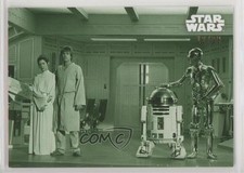 2019 Topps Green 12/99 Princess Leia Organa Luke Skywalker R2-D2 C-3PO #150 a2v