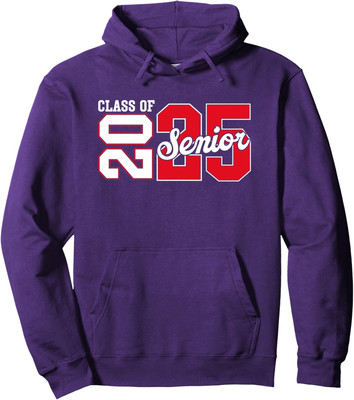 Class Of 2025 Senior Back To School And Graduation Unisex Hooded Sweatshirt