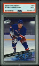 2020 Upper Deck ALEXIS LAFRENIERE Young Guns Rookie Card RC PSA 9 NY Rangers