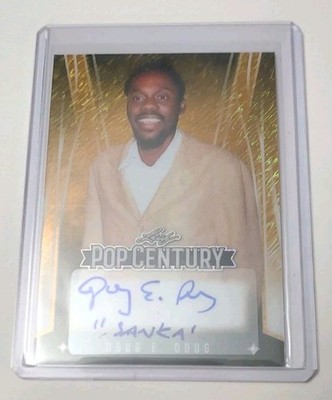2025 Leaf Pop Century Doug E Doug Gold Auto 1/1 SSP Inscribed Sanka Cool Runings