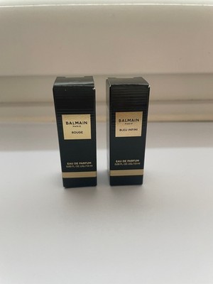 2 PARFUMS BALMAIN ROUGE + BLEU INFINI  -3 ML