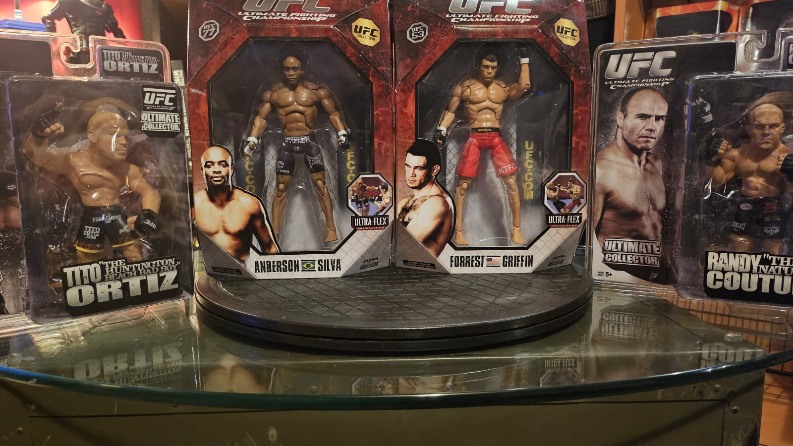 UFC Figure Lot UFC 77 Jakks Pacific Series 