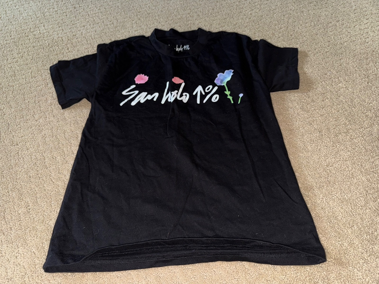 Black Concert Tour Shirt