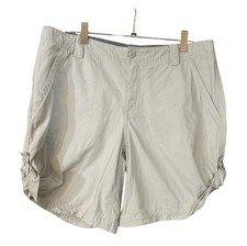 Eddie Bauer Shorts Khaki Hiking 100 Cotton 8