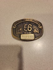 1993 TISCO Tractor Implement Supply Co. 56 Years Belt Buckle