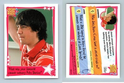 What's Your Favourite Summer Memory #32 High School Musical 2 Topps TCG Card