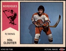 1974 O-Pee-Chee WHA #63 Real Cloutier Nordiques RC 6 - EX/MT