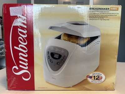 NEW Sunbeam Breadmaker Model 5891 2 Pound Capacity Programmable
