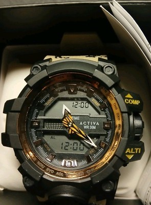 Activa Neo X Invicta Watch. Tan Camo.  ACW428-004