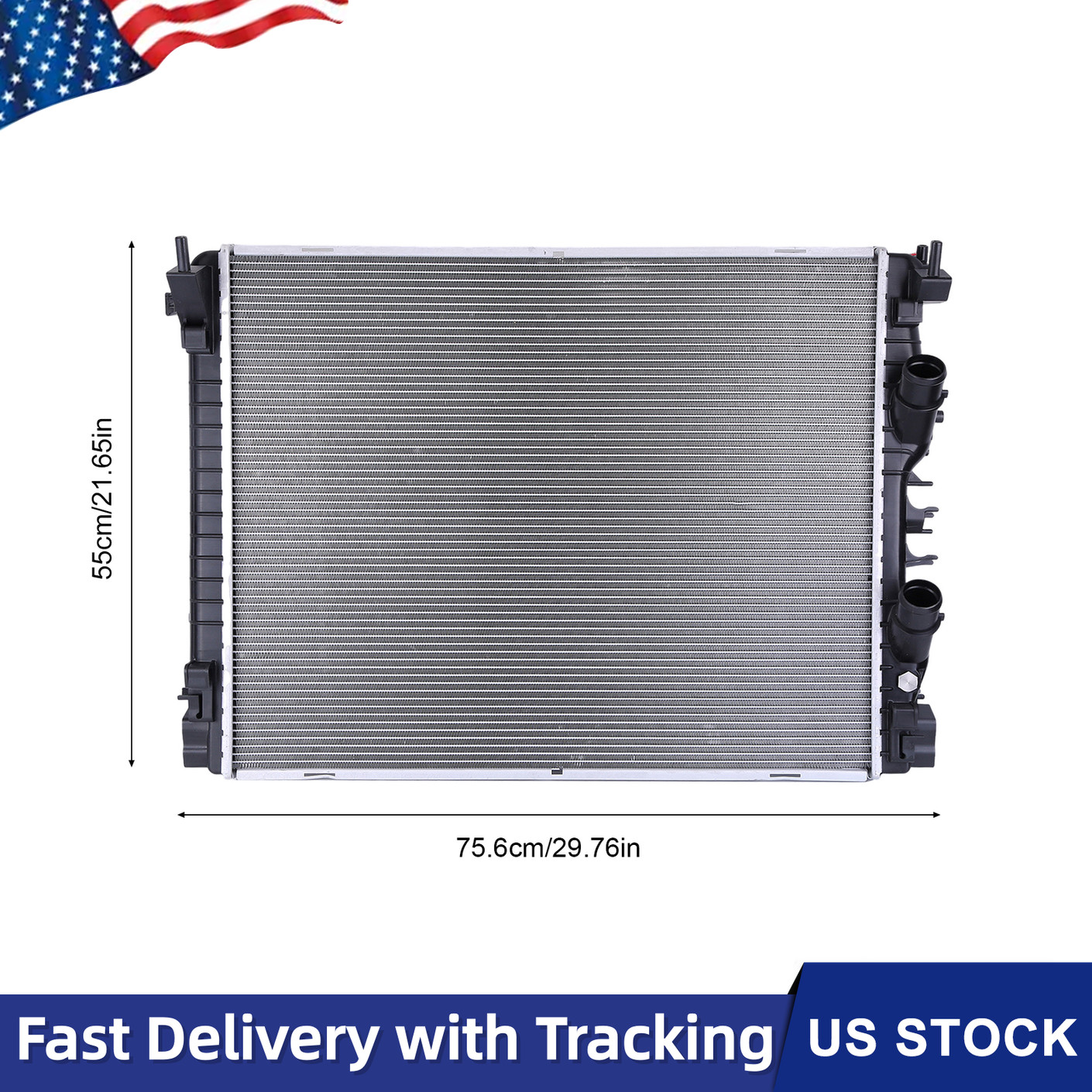 Maserati Levante 2014-2020 Radiator P/N 670109996