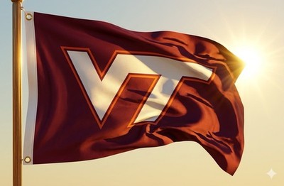 Virginia Tech Hokies 3x5 Foot FLAG/Banner Basketball/Football NCAA FREE Ship