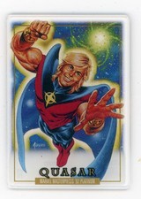 2024 Marvel Masterpieces ’92 Platinum PLEXI #72 Quasar
