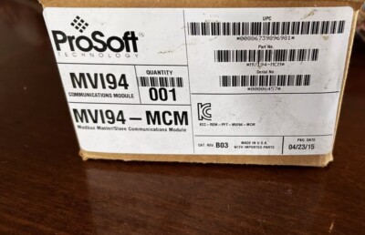 1PC NEW Prosoft MVI94-MCM Gateway module Prosoft FMVI94 MCM Prosoft FMVI94MCM