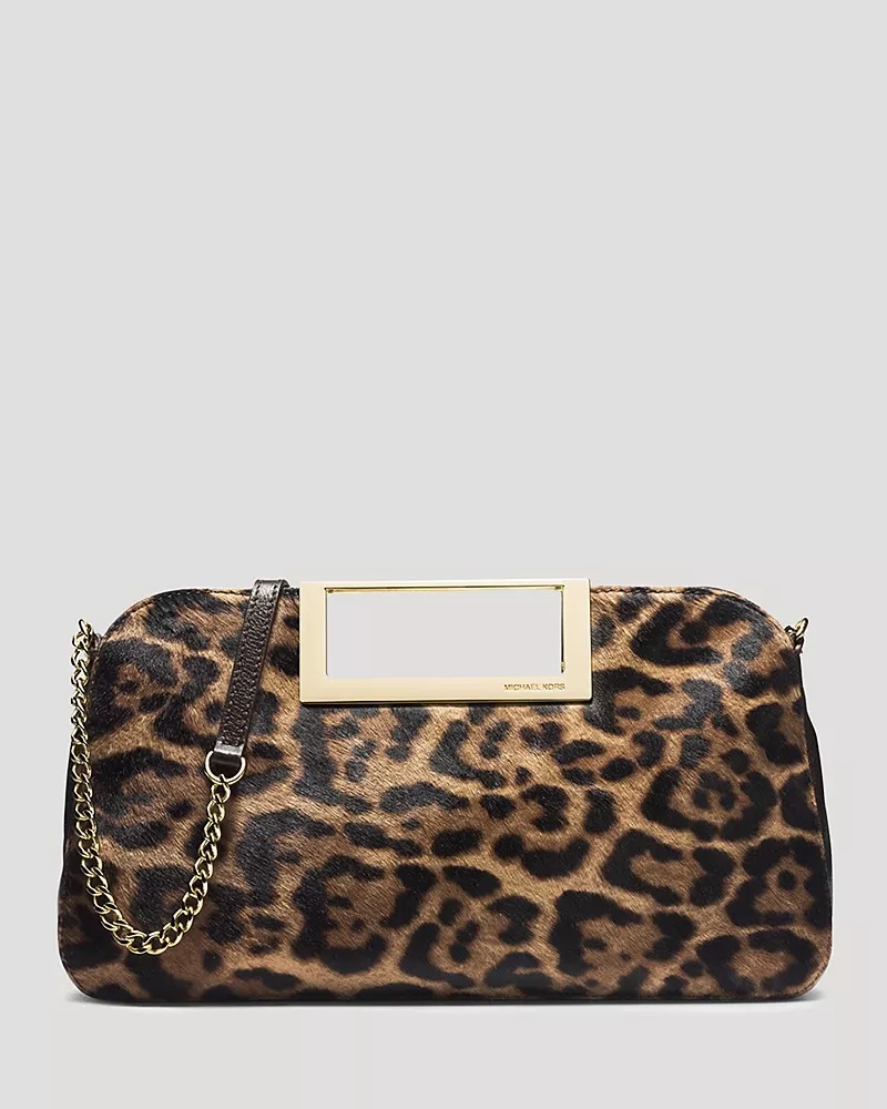 Leopard print wallet michael kors sale