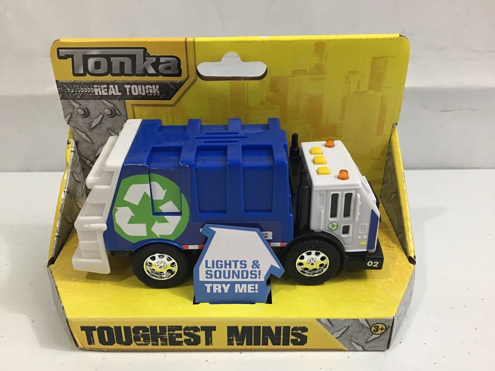 tonka toughest minis recycling garbage truck