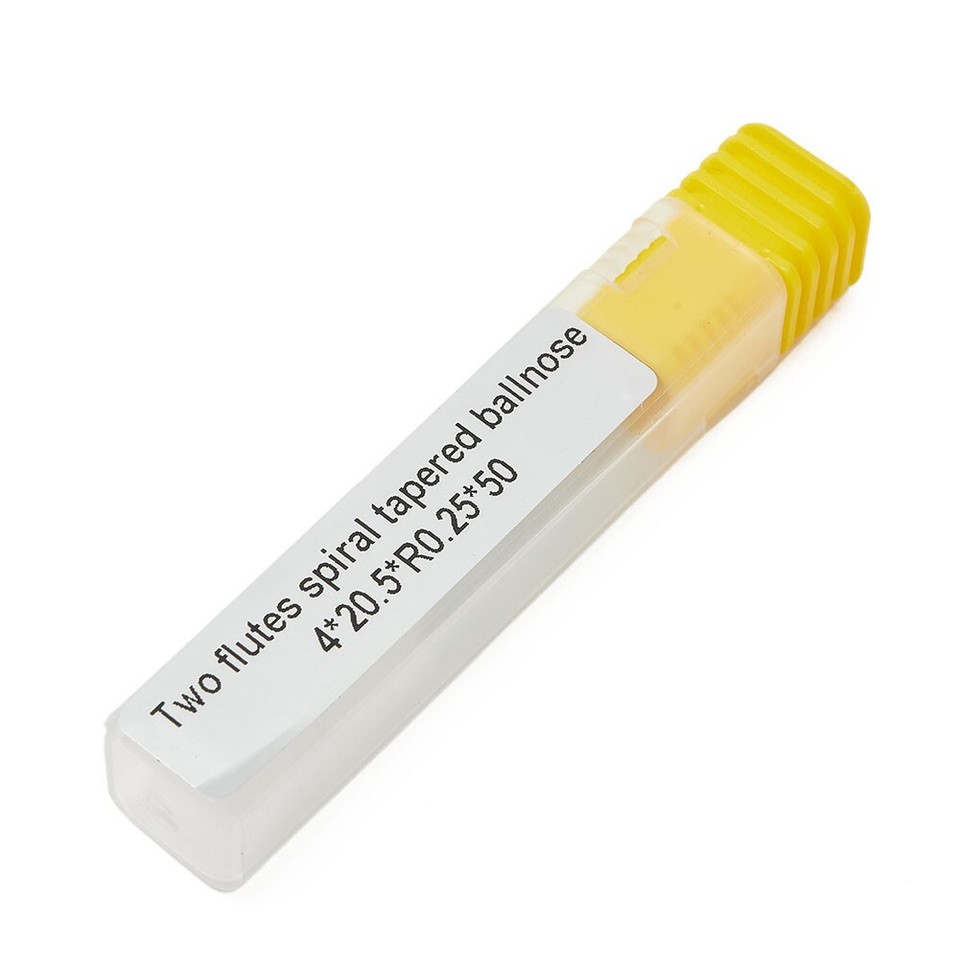 Useful End Mill Carbide 20.5mm 4mm Ball Nose CNC Carving Cutting Drill