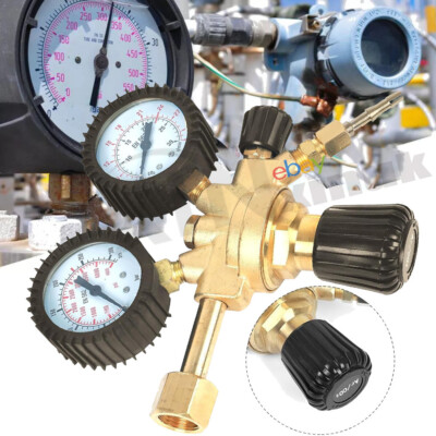 Druckminderer Argon CO2 Schutzgas Manometer MIG MAG Wig Schweißgerät Neu