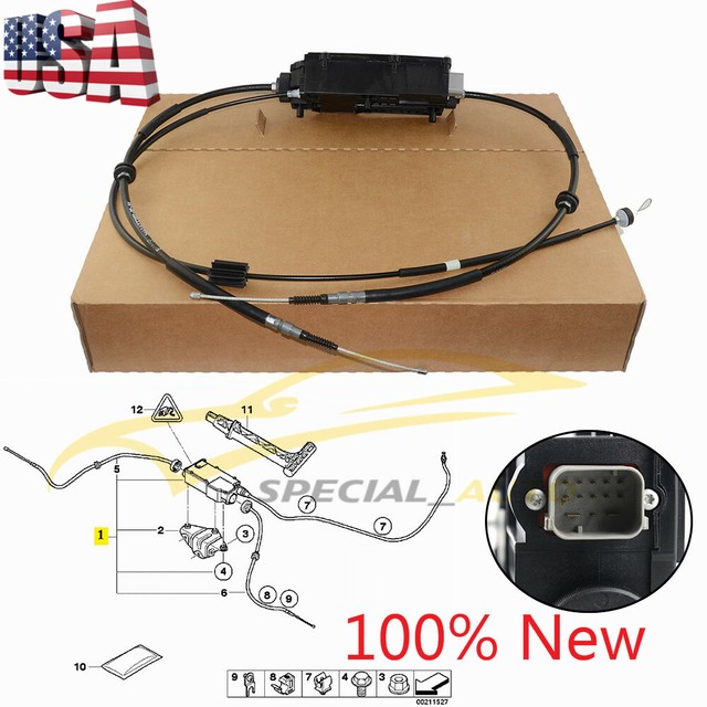 Parking Brake Actuator W/Control Unit For BMW X5 X6 E70 E71 E72 34436850289 eBay