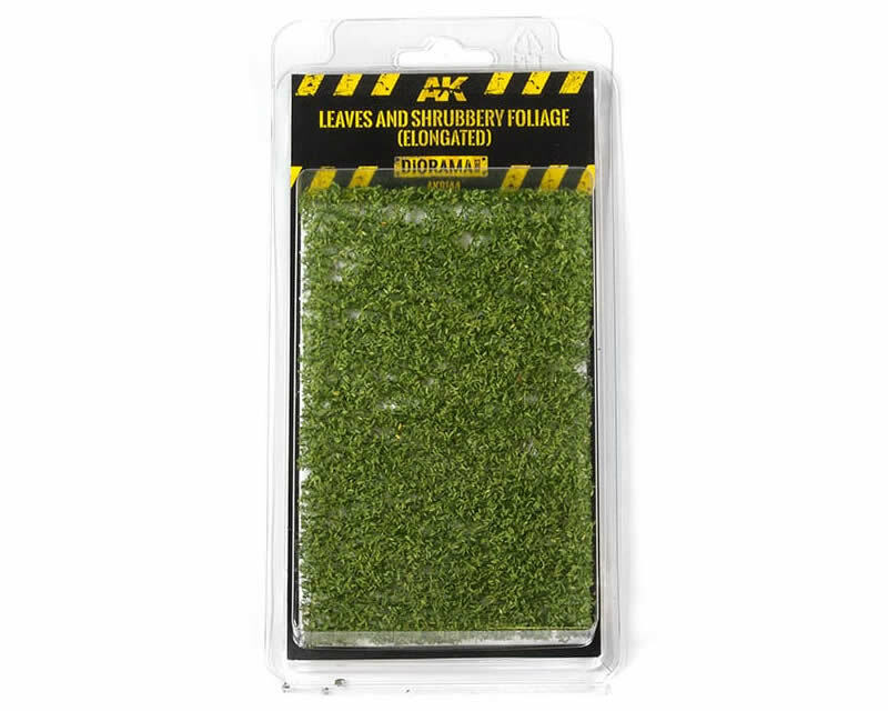AK Interactive AK8144 Leaves and Shrubbery Foliage (Elongated) modellismo