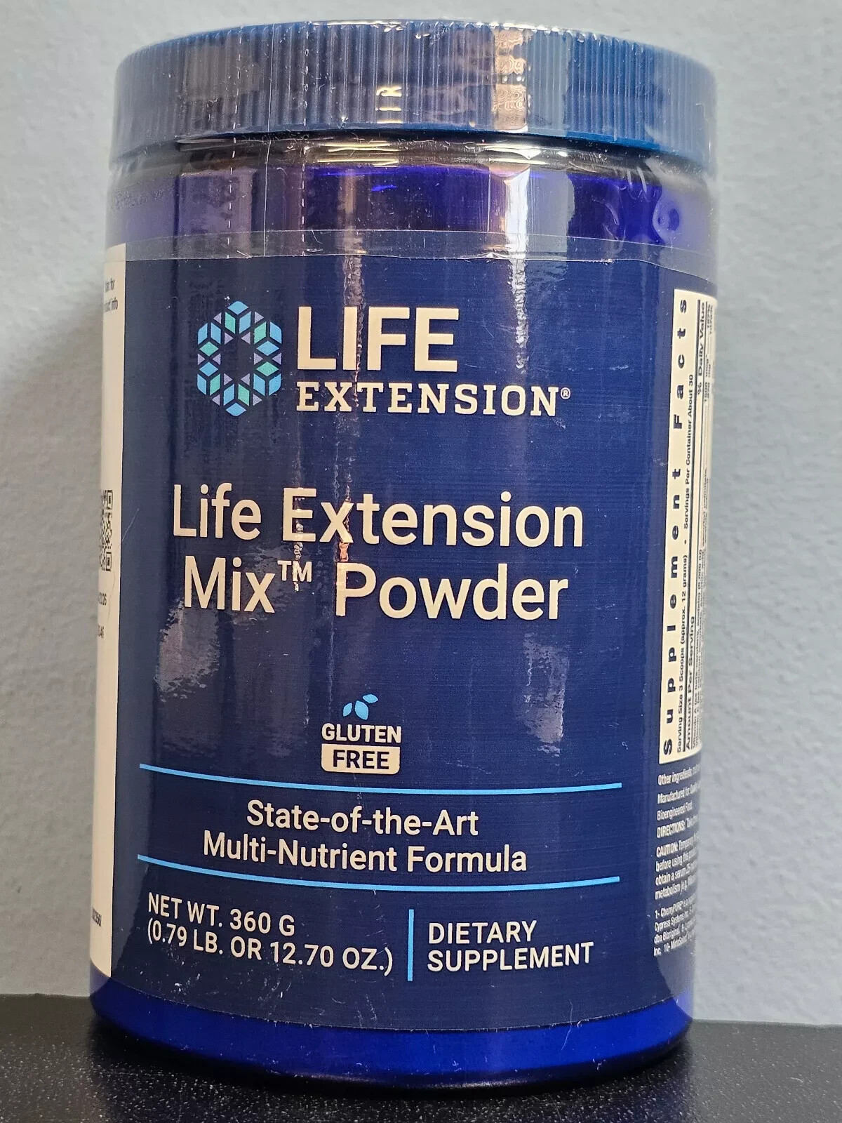 Life Extension Mix Powder 360 g / 12.7 oz - New, Sealed! Gluten Free! Exp 4/2026