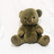 Brown Bear Teddy Bear Plush Stuffed Animal 15" Movable head Legs