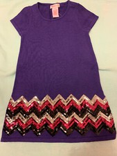design history Girls Sequence dress Purple Size 4