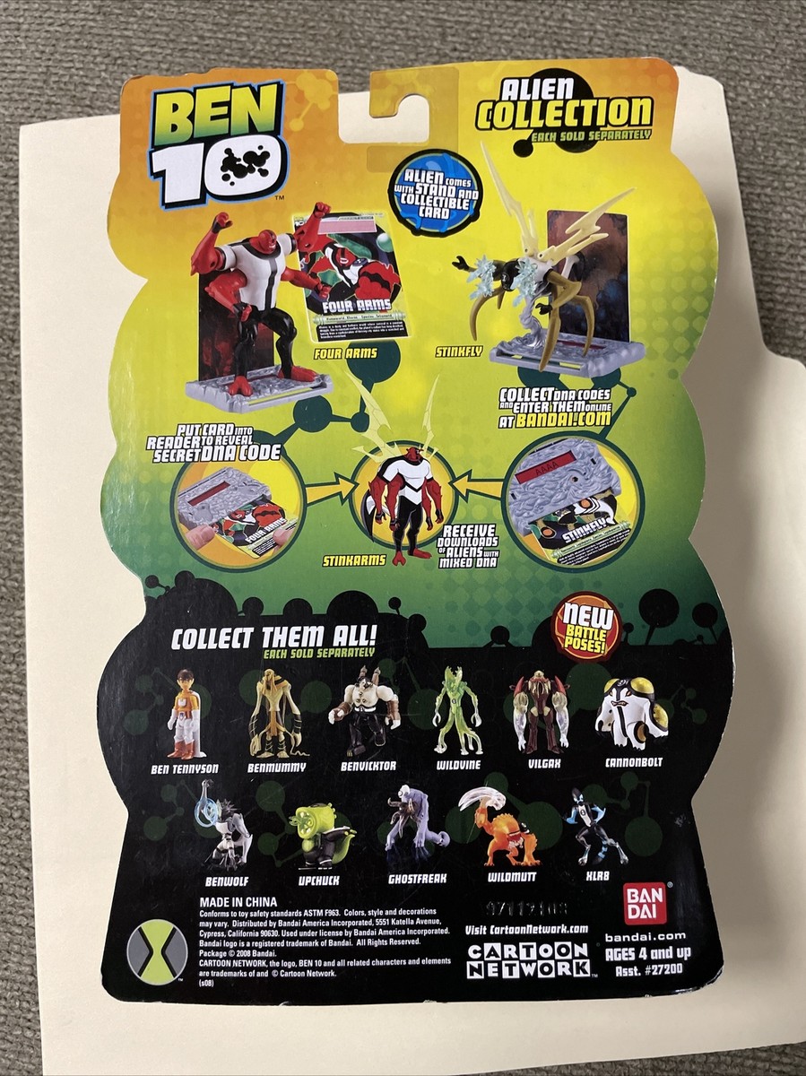 BEN 10 ミニデッキ 4パック Ben10 Ultimate Alien Ben's Mark 10 Ben Racer Vehicle Car