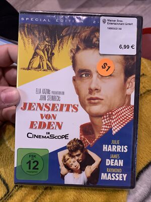 Doppel DVD Jenseits von Eden - 1954/2005 - James Dean Julie Harris - KULT 