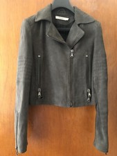 J Brand Suede Biker Jacket - Small