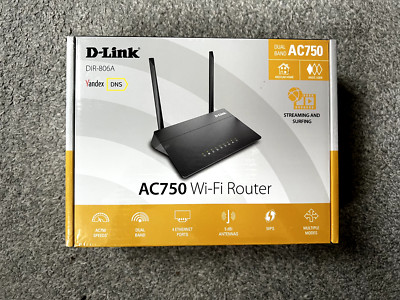 D-Link AC750 WLAN-Router (DIR-806A) (Brandneu, Versiegelt)