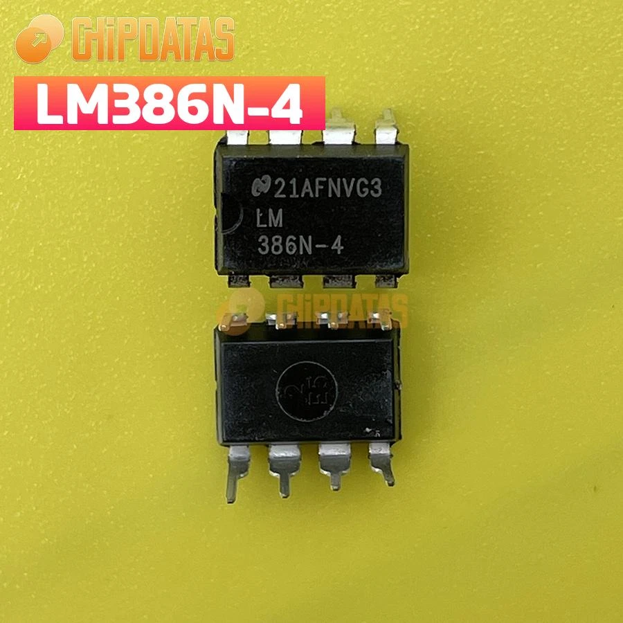 5 Stück Neu LM386N-4 DIP-8 Integrierter Schaltkreis IC - Bild 1 von 1