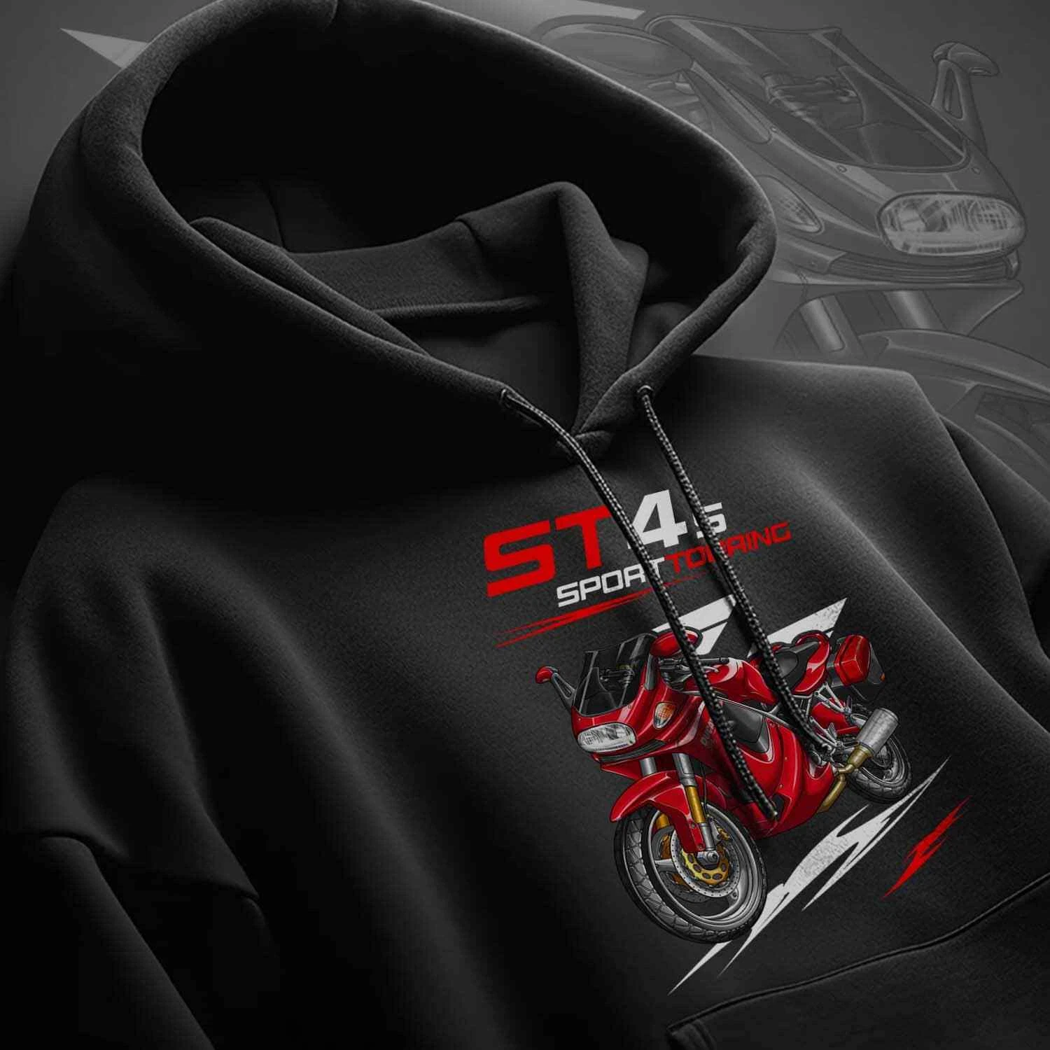 Ducati ST4 ST4s Touring Motorcycle Hoodie Pullover for Riders