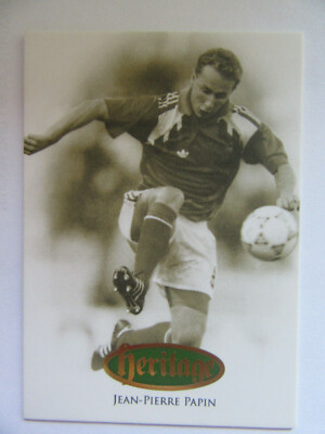 Jean-Pierre Papin FUTERA Card 2016 heritage 16/50 France Frankreich equipe trico