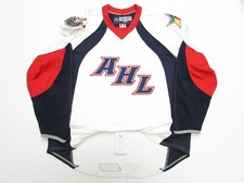 2008 AHL ALL STAR GAME BINGHAMTON WHITE REEBOK EDGE 1.0 7187 HOCKEY JERSEY SZ 56