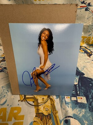 Jada Pinkett Smith Vintage Autographed 8x10 Sexy Actress Star Model Matrix