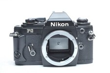 Nikon FG Film SLR Camera Black W/Hand Grip