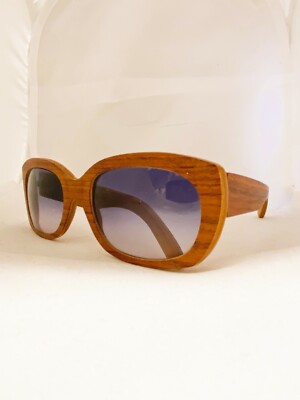 NUOVO OCCHIALE IN LEGNO MIJO MOD:BOBINGA COL:LEGNO LENSES:SUMATO