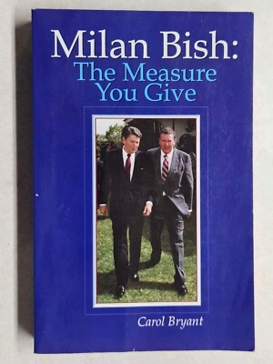 Milan Bish The Measure You Give by Carol Bryant USED softback Morris Publishing