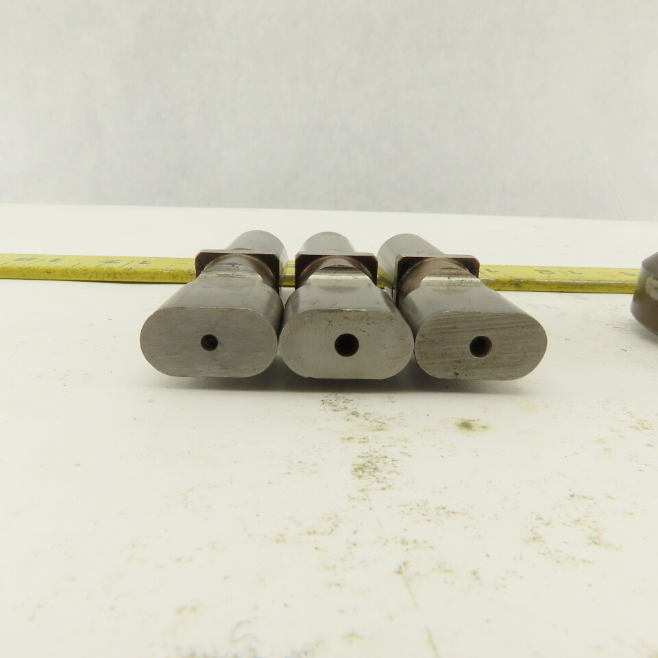 .406 x .750 + Tol  Die Punch CNC Turret .625 Punch Shank Lot Of 8