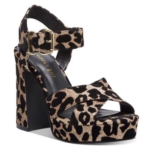 caprise wooden platform sandals