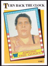 2016 Topps Heritage WWE Turn Back the Clock #2 ANDRE THE GIANT