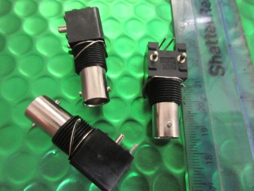 BNC Filtered Right Angle Low Profile, PCB Mount, VBF211-75, UK Stock. x3pcs - Zdjęcie 4 z 5
