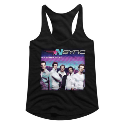 N-Sync Boy Band It's Gonna Be Me Women's Tank Top T Shirt Dance Pop Music