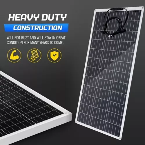 300W Flexible Solar Panel Power For Boat RV Car Camping Battery Charger Marine - Bild 9 von 16